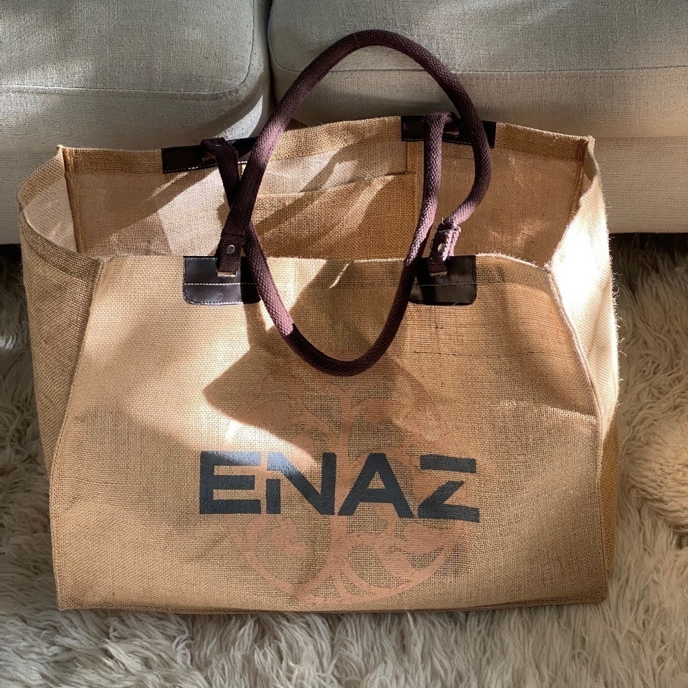 LARGE canvas ENAZ bag